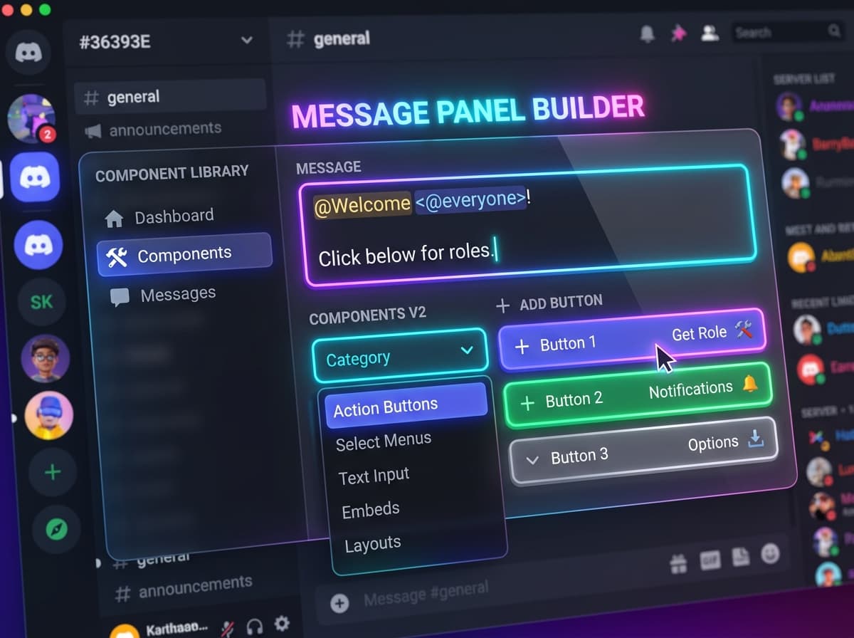 Components V2 Panel Editor